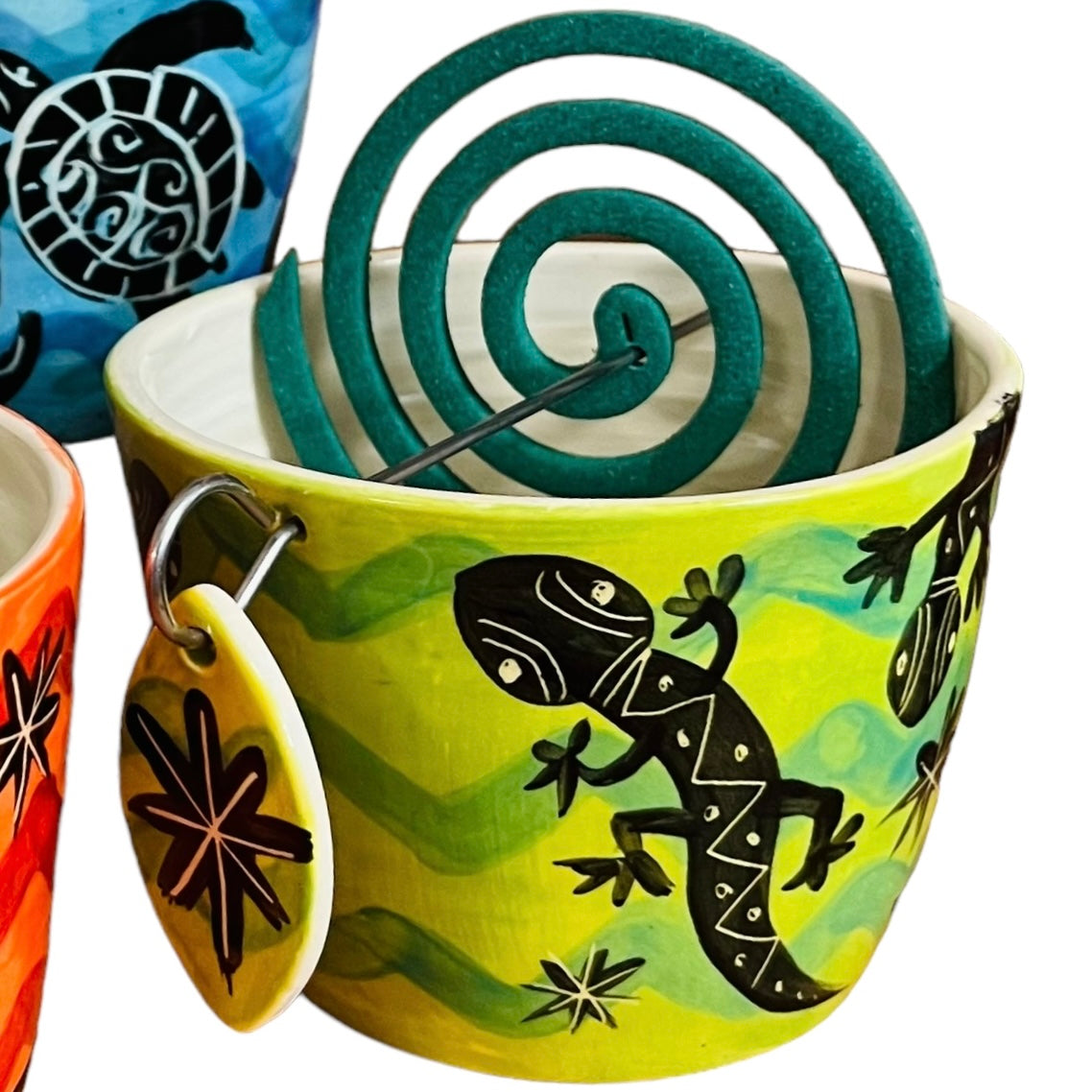 Gecko Mosquito coil holder