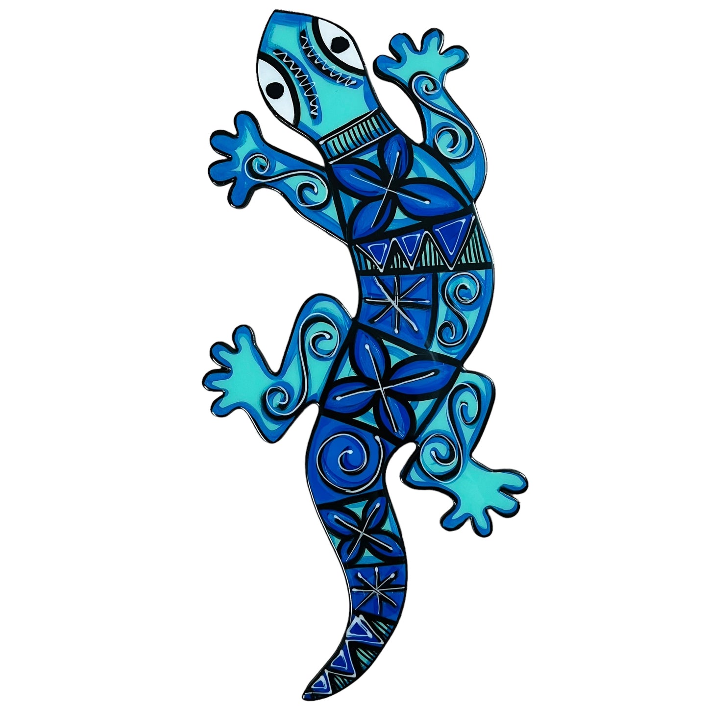 Gecko wall art.