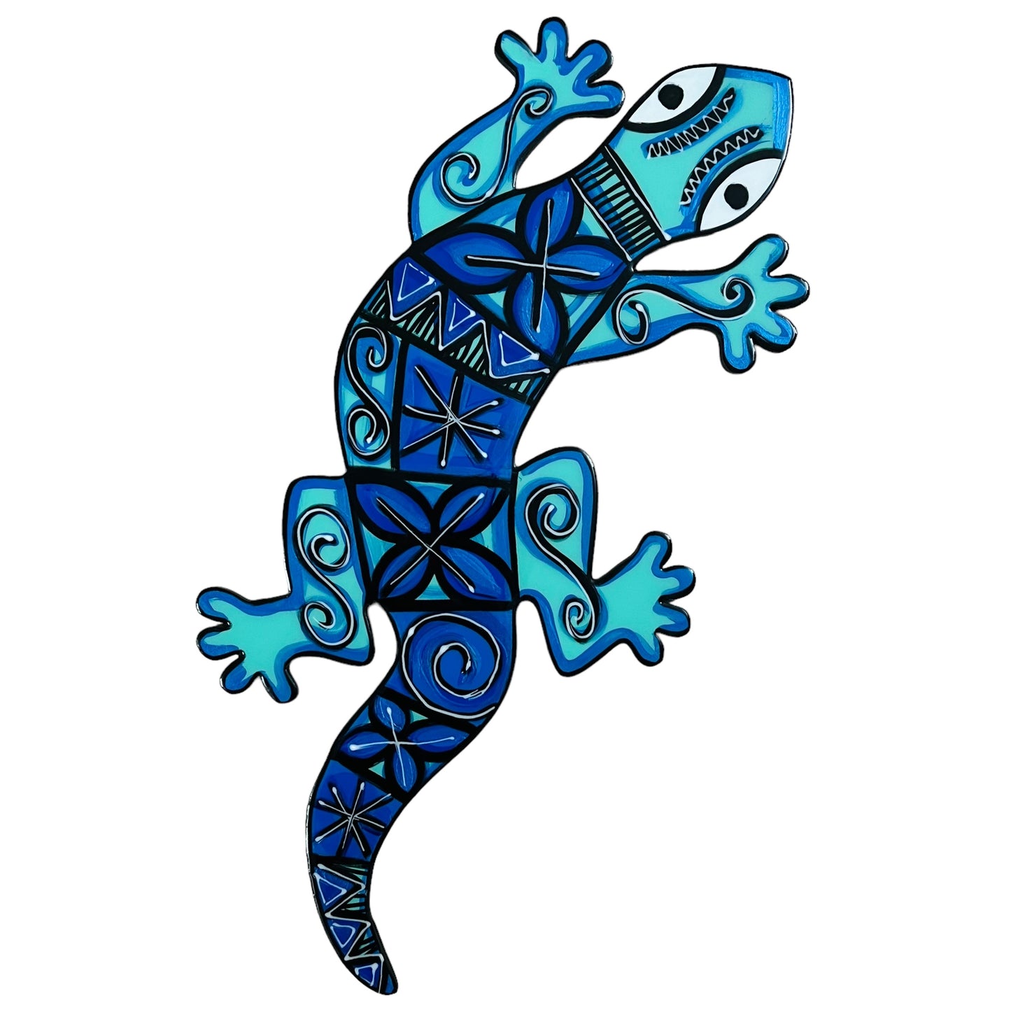 Gecko wall art.