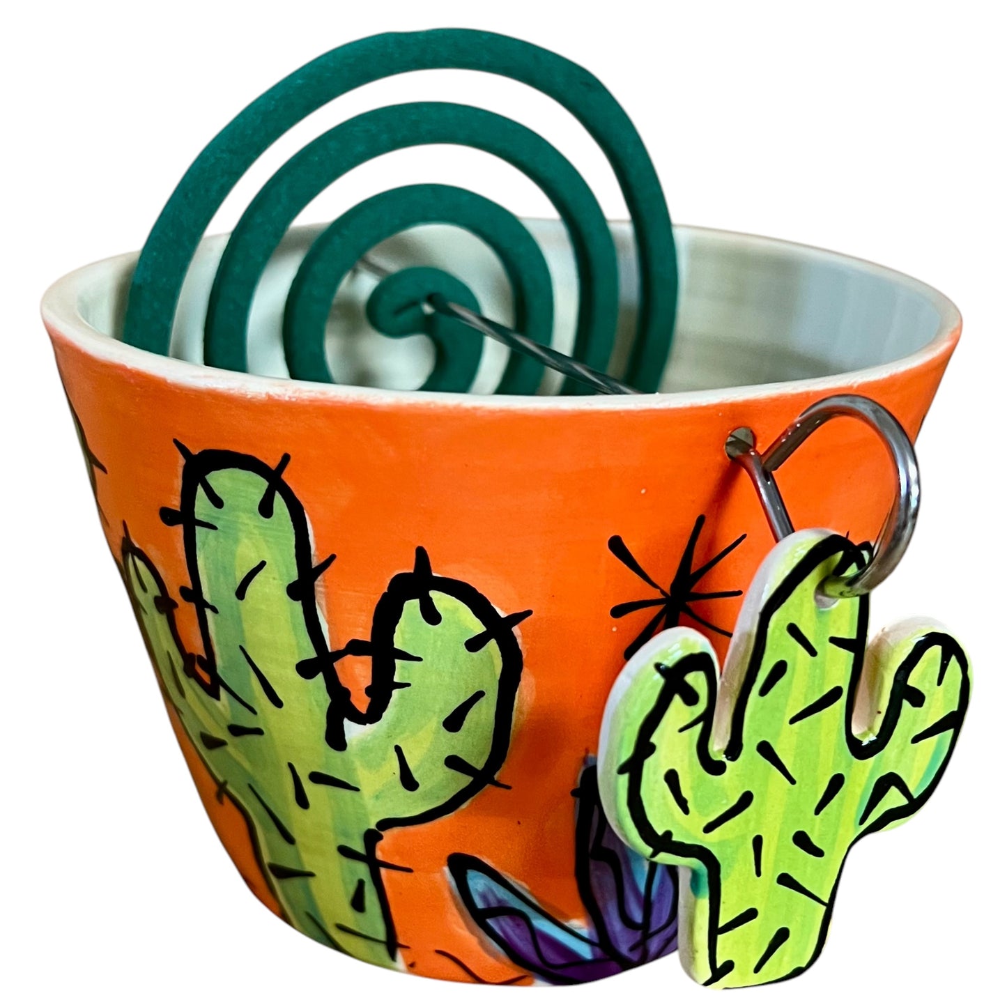 Cactus Mosquito Coil Holder
