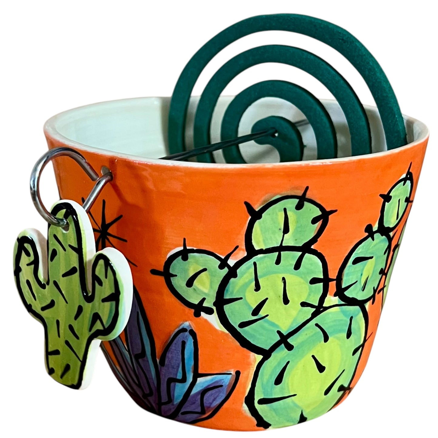 Cactus Mosquito Coil Holder