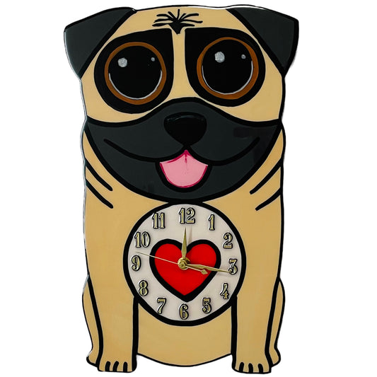 Pug clock
