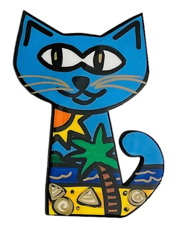Cat wall art (made to order)