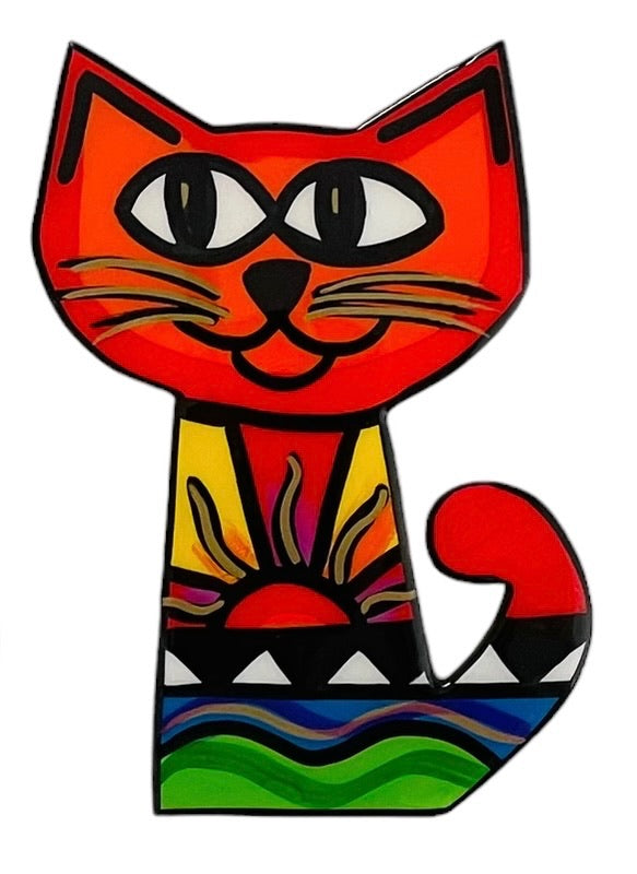 Cat wall art (made to order)