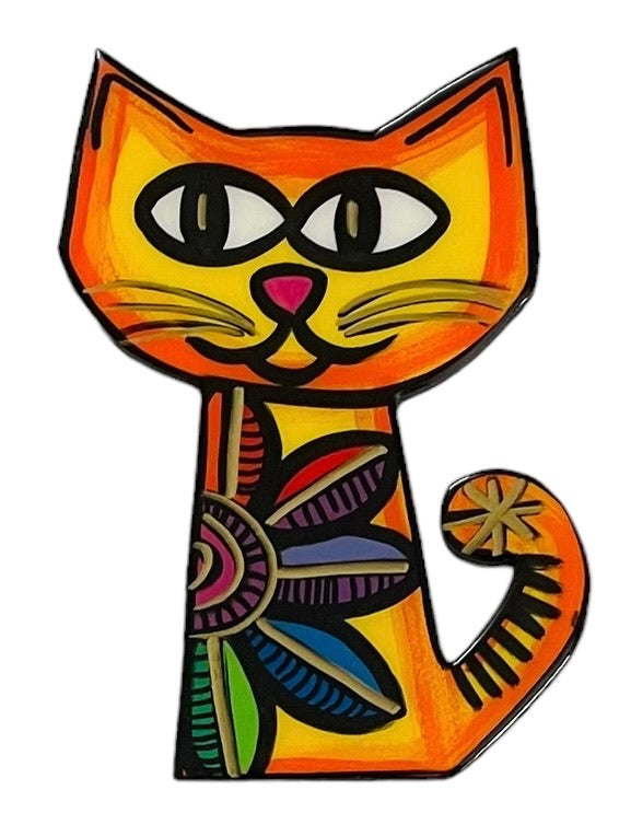 Cat wall art (made to order)