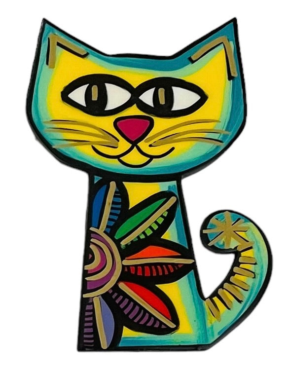 Cat wall art (made to order)
