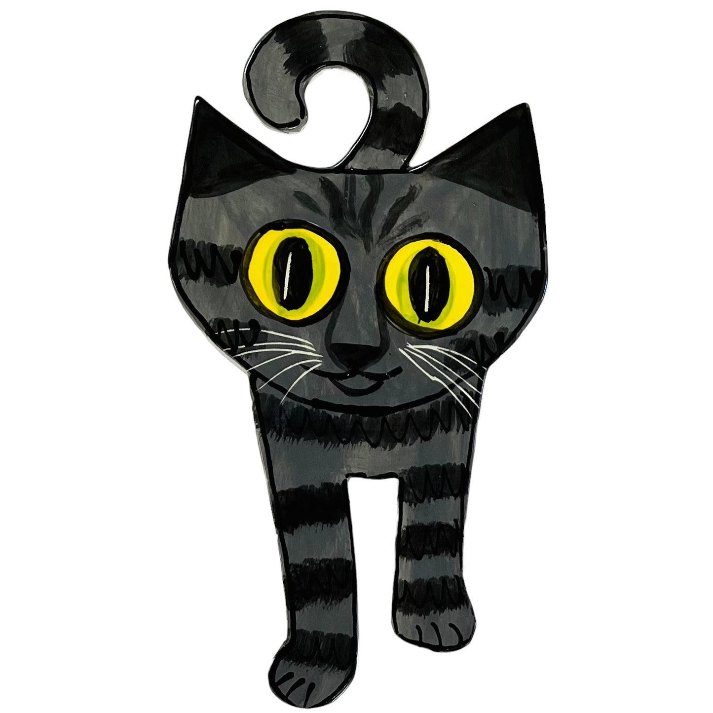 Cat Ceramic Wall Plaque