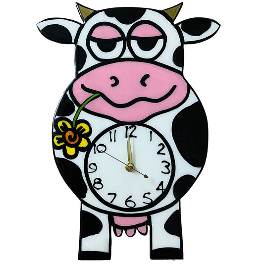 Cow Wall Clock