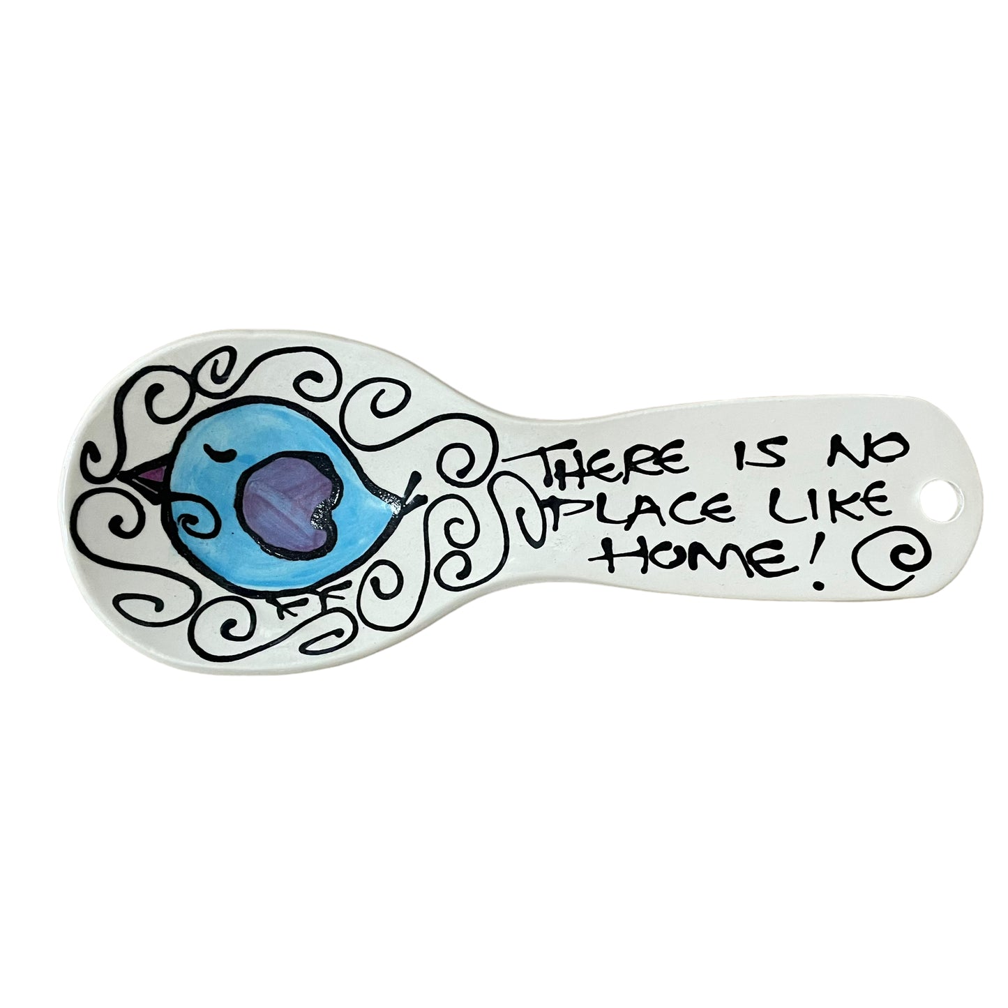 Bird spoon rest