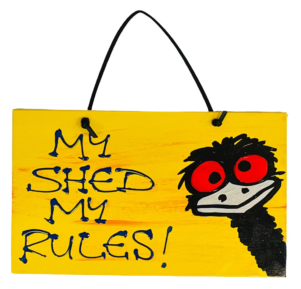 Emu signs (various)