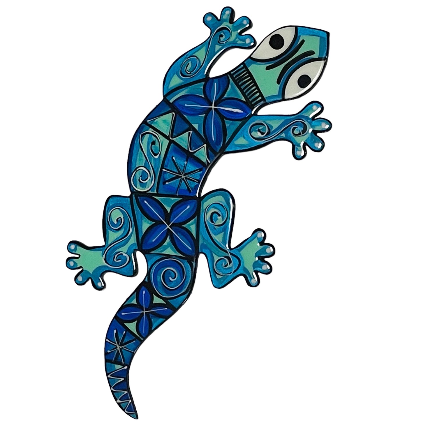 Gecko wall art.