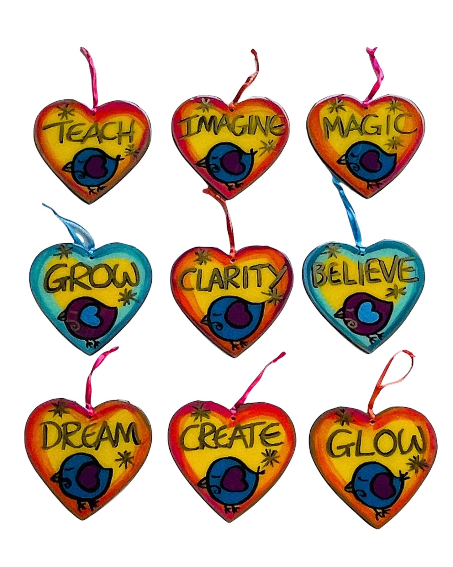 Heart wall art (made to order)