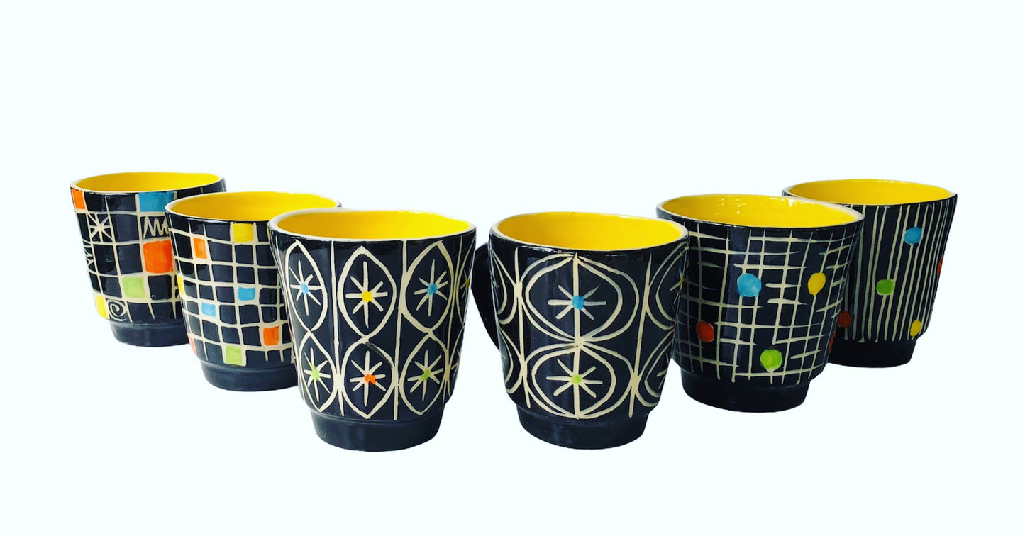 MCM Flared mugs