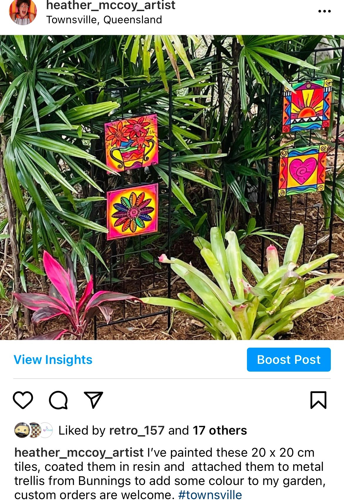 Hanging tiles 20x20cm, Various Designs