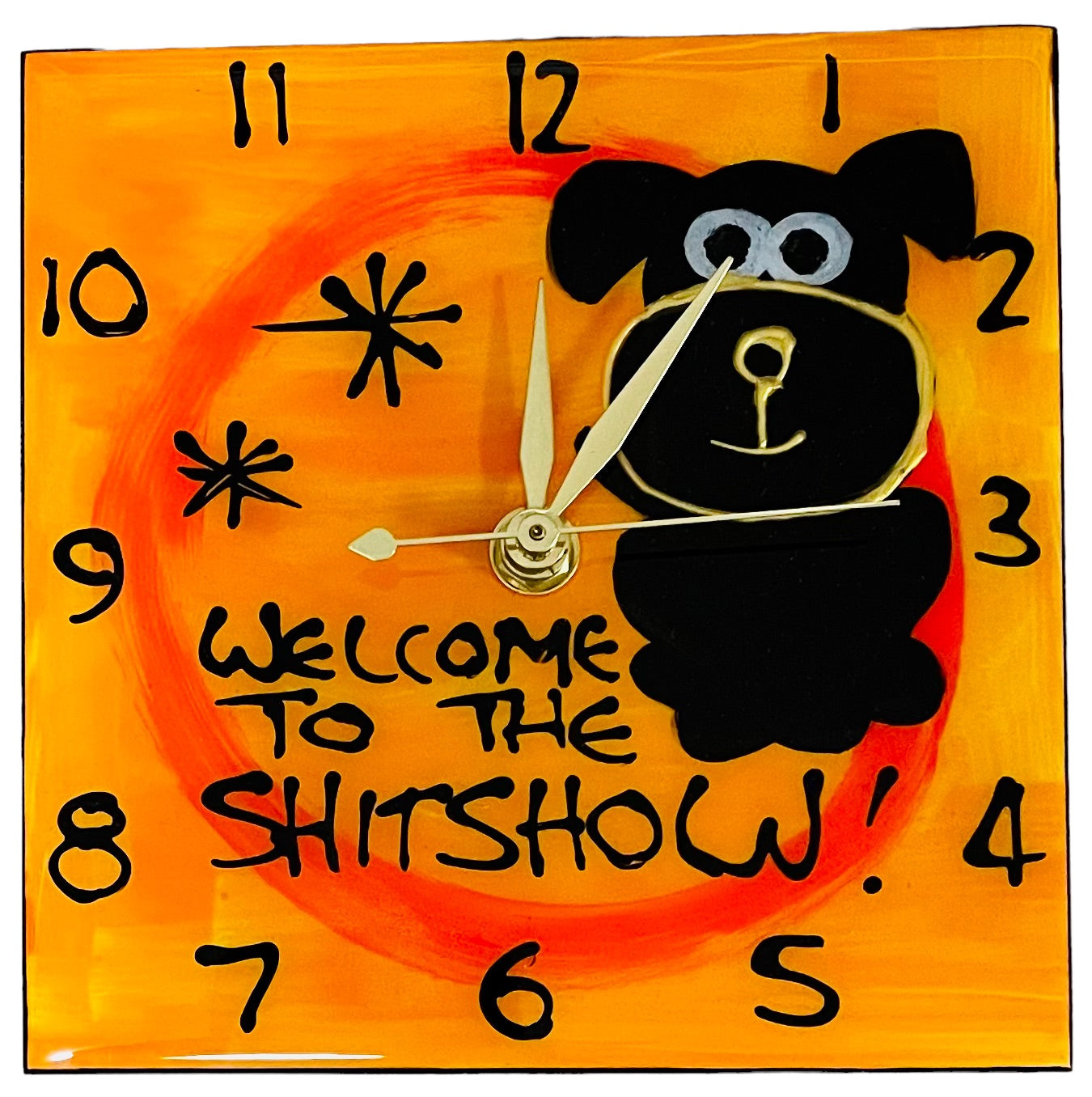 Dog clocks (made to order)