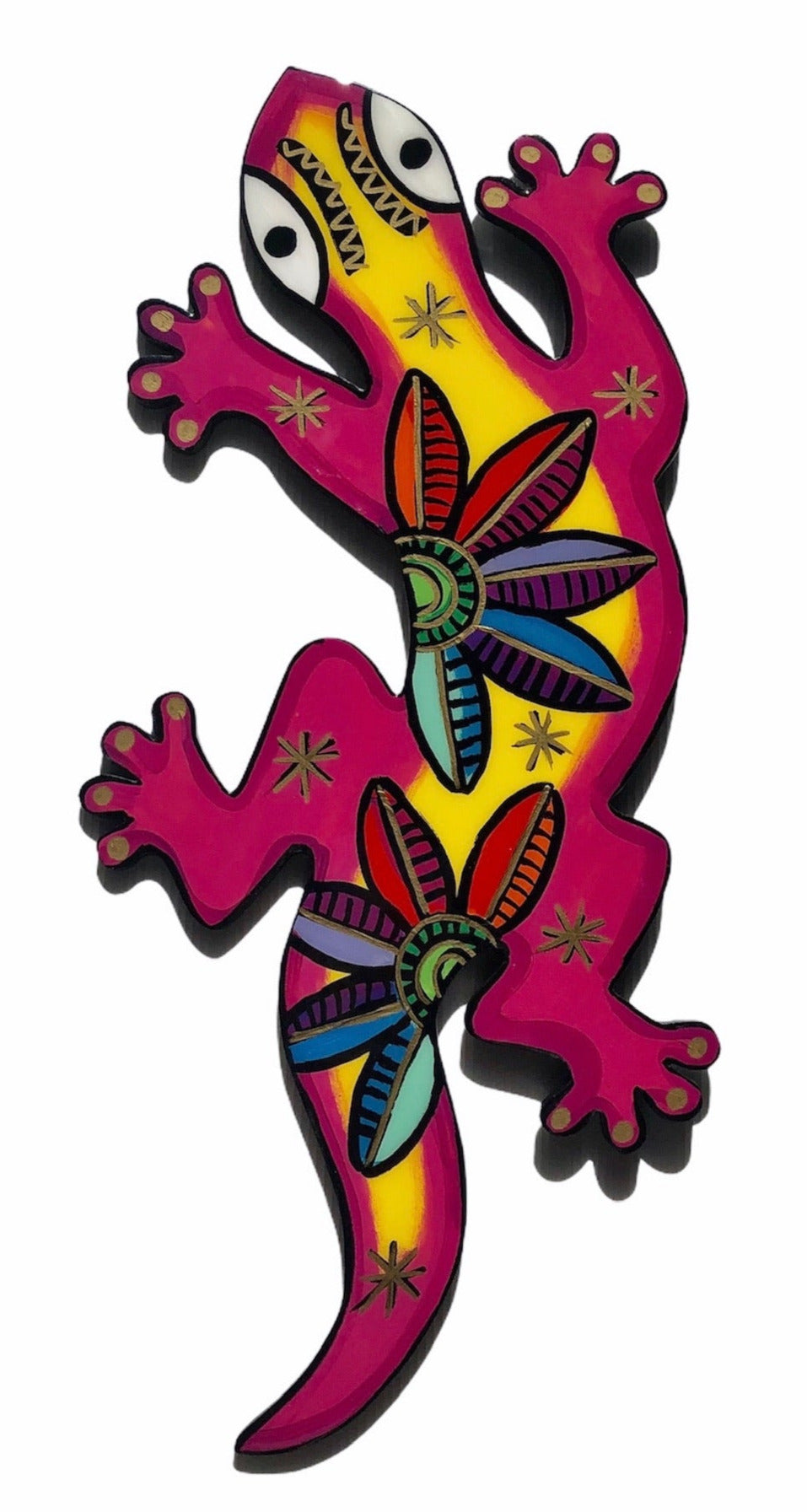 Gecko wall art.