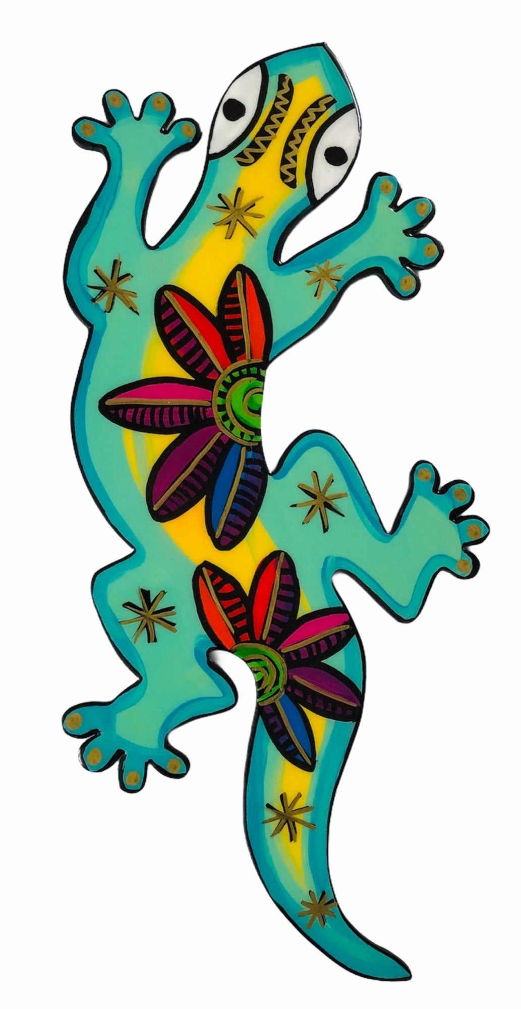 Gecko wall art.