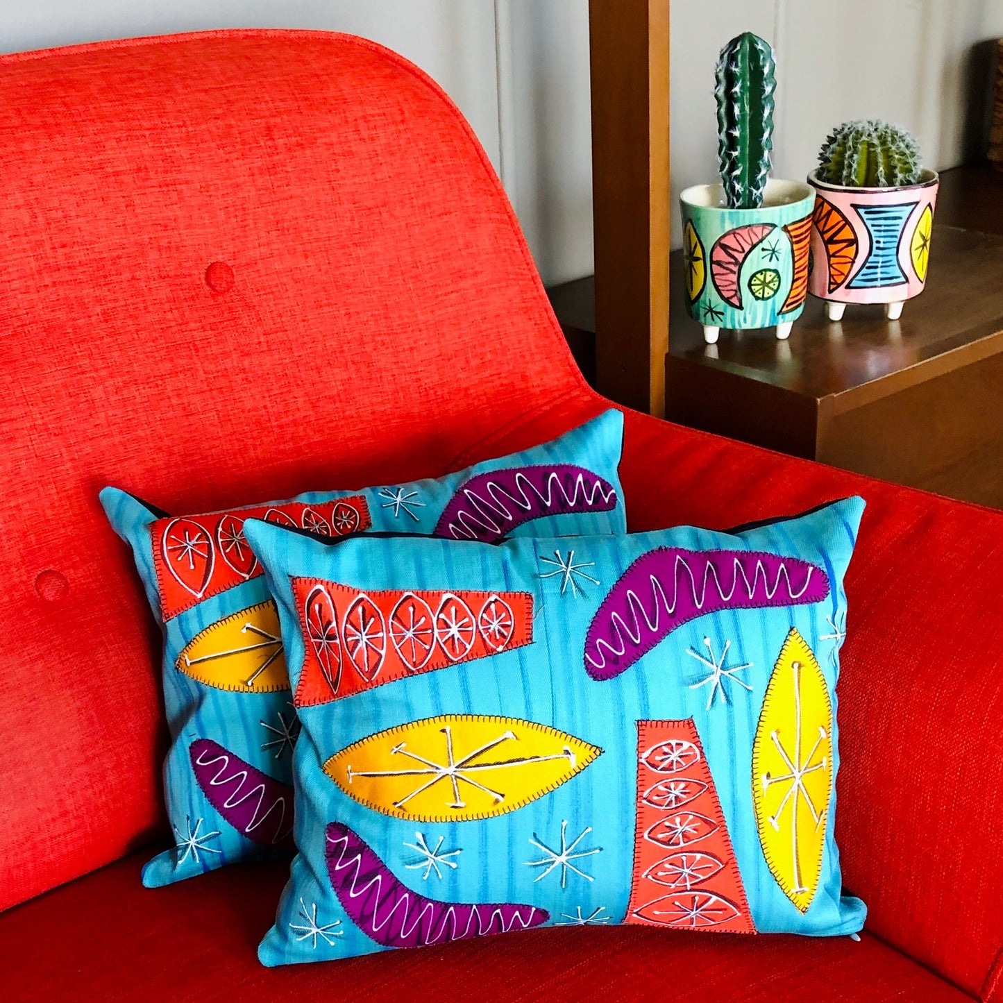 MCM cushion covers