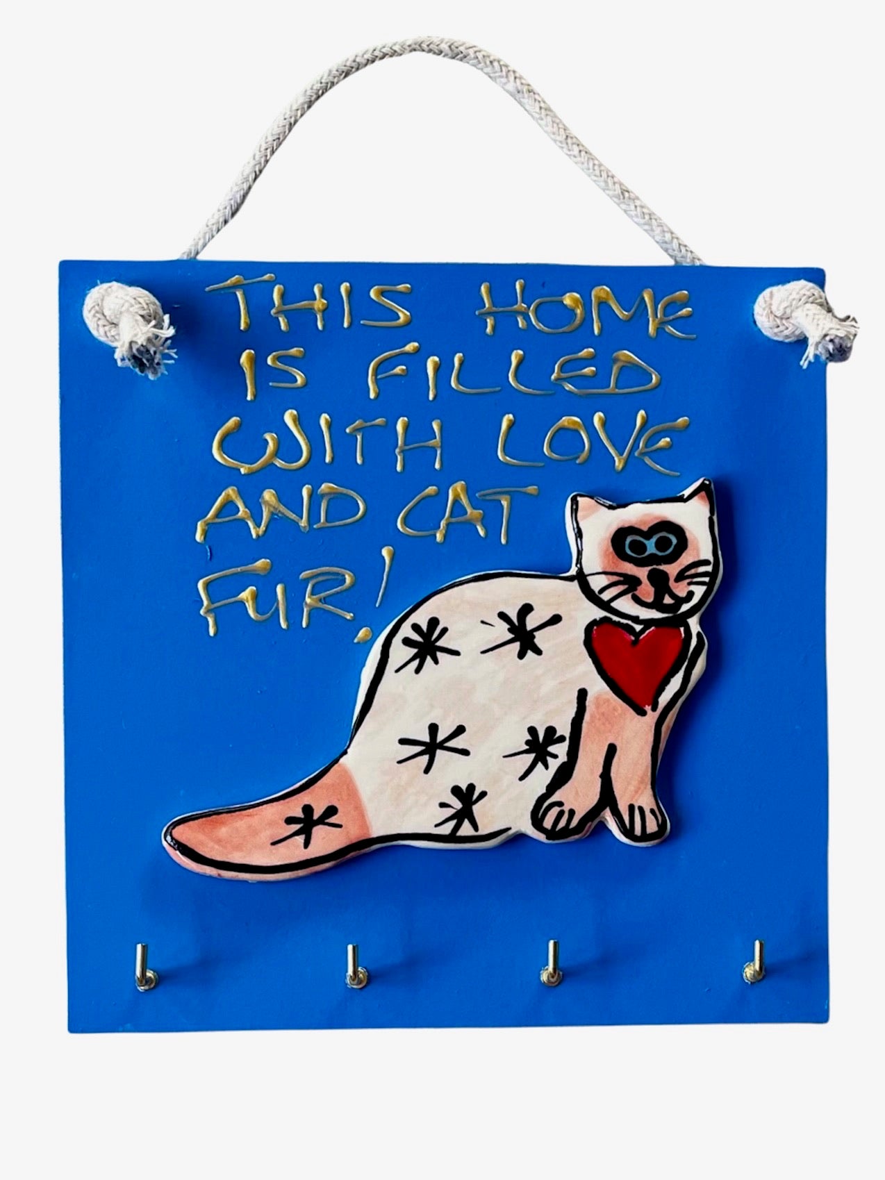Cat key holder