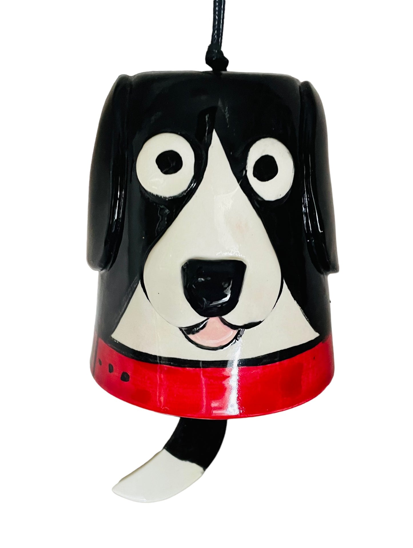 Dog bells with collar.