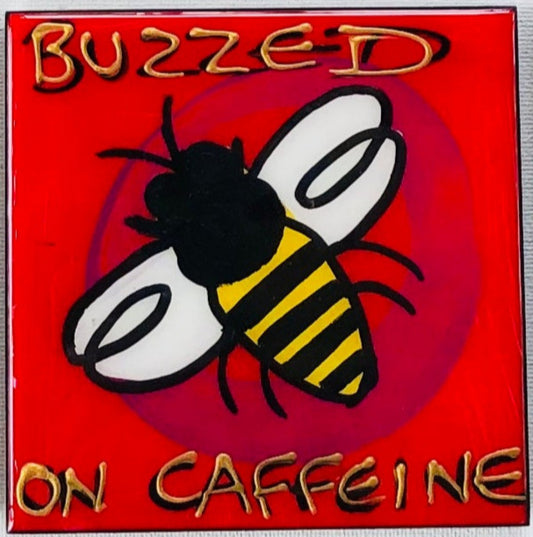 Bee coasters (made to order)