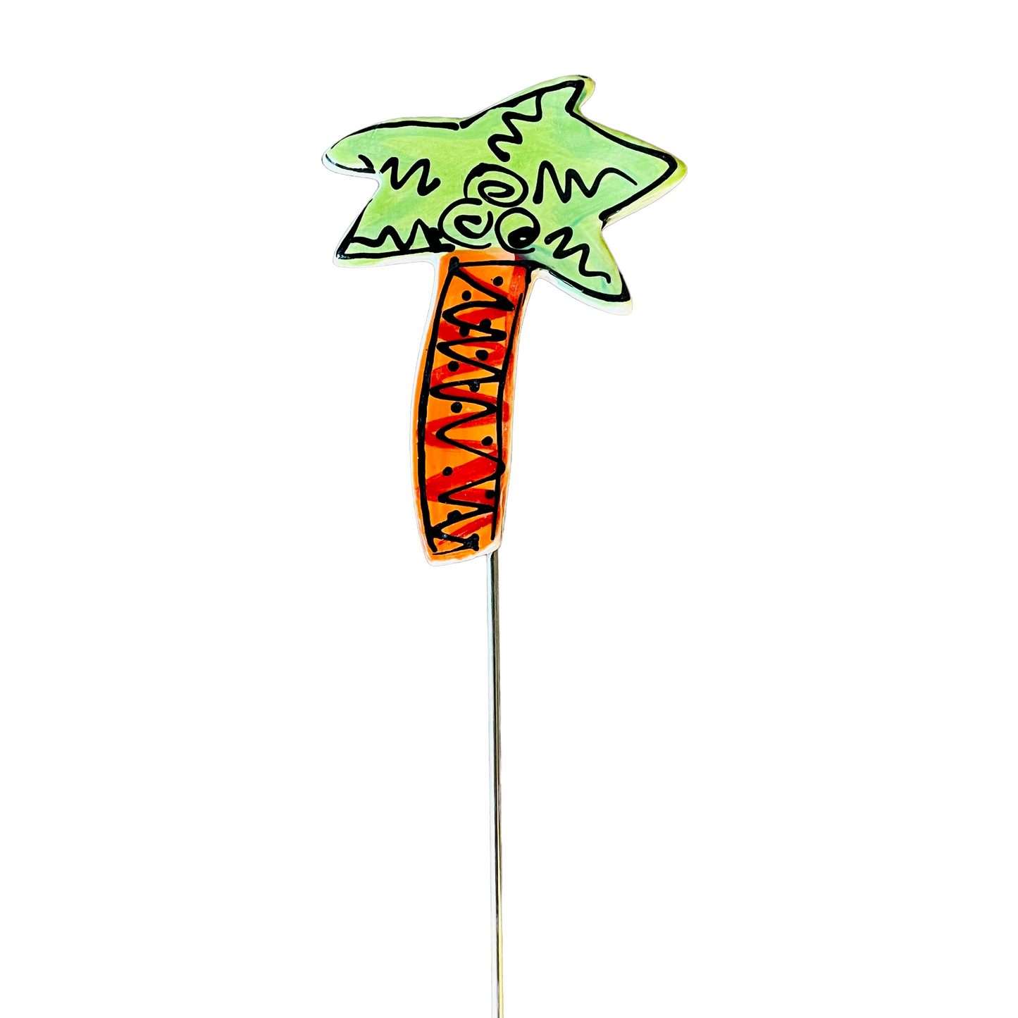 Palm Tree pot stakes