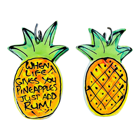 Pineapple Pot Stakes.