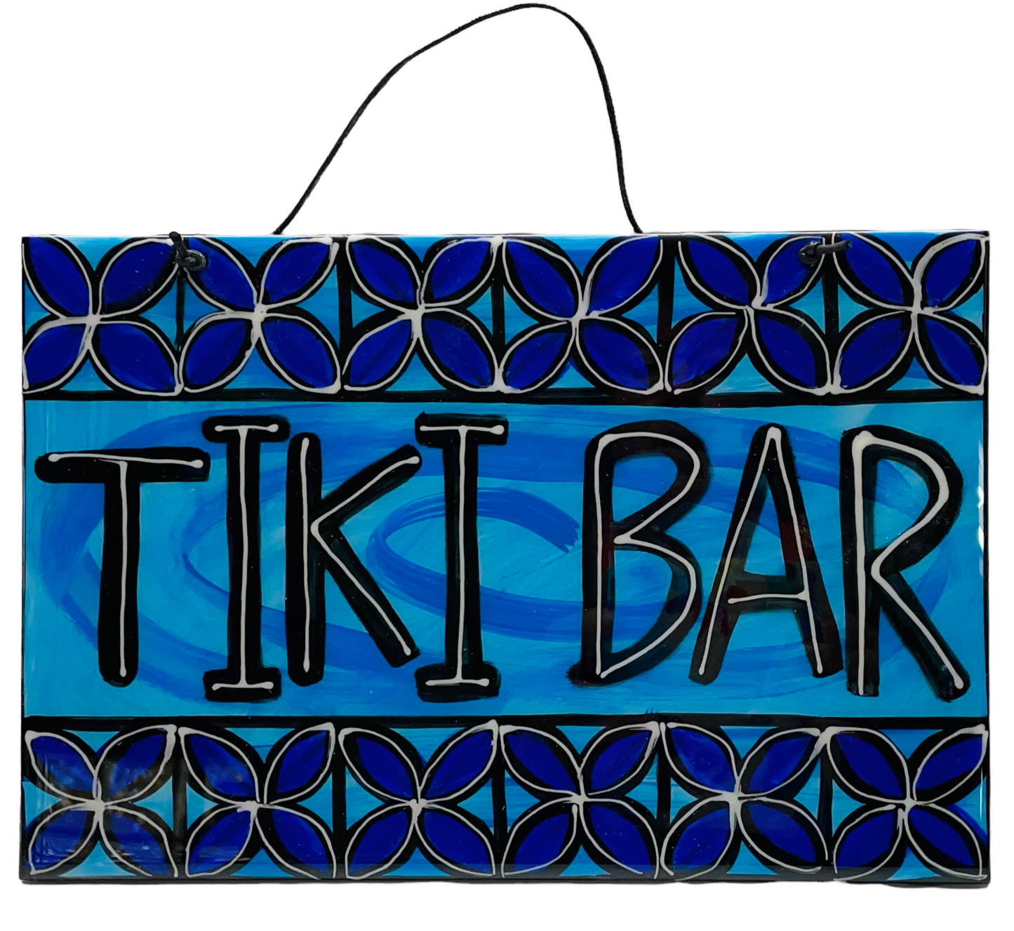 Tiki Bar Sign 30x20cm