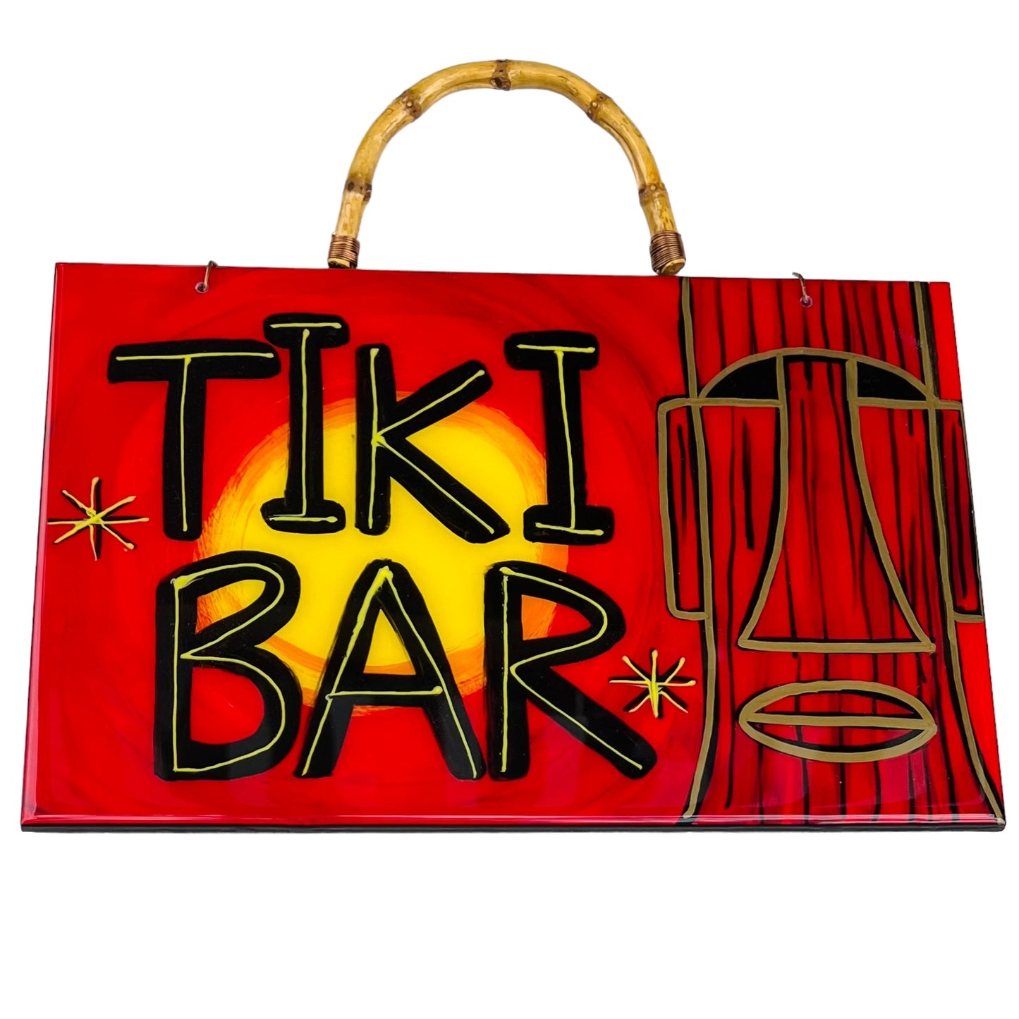 Tiki Bar Sign 30x20cm