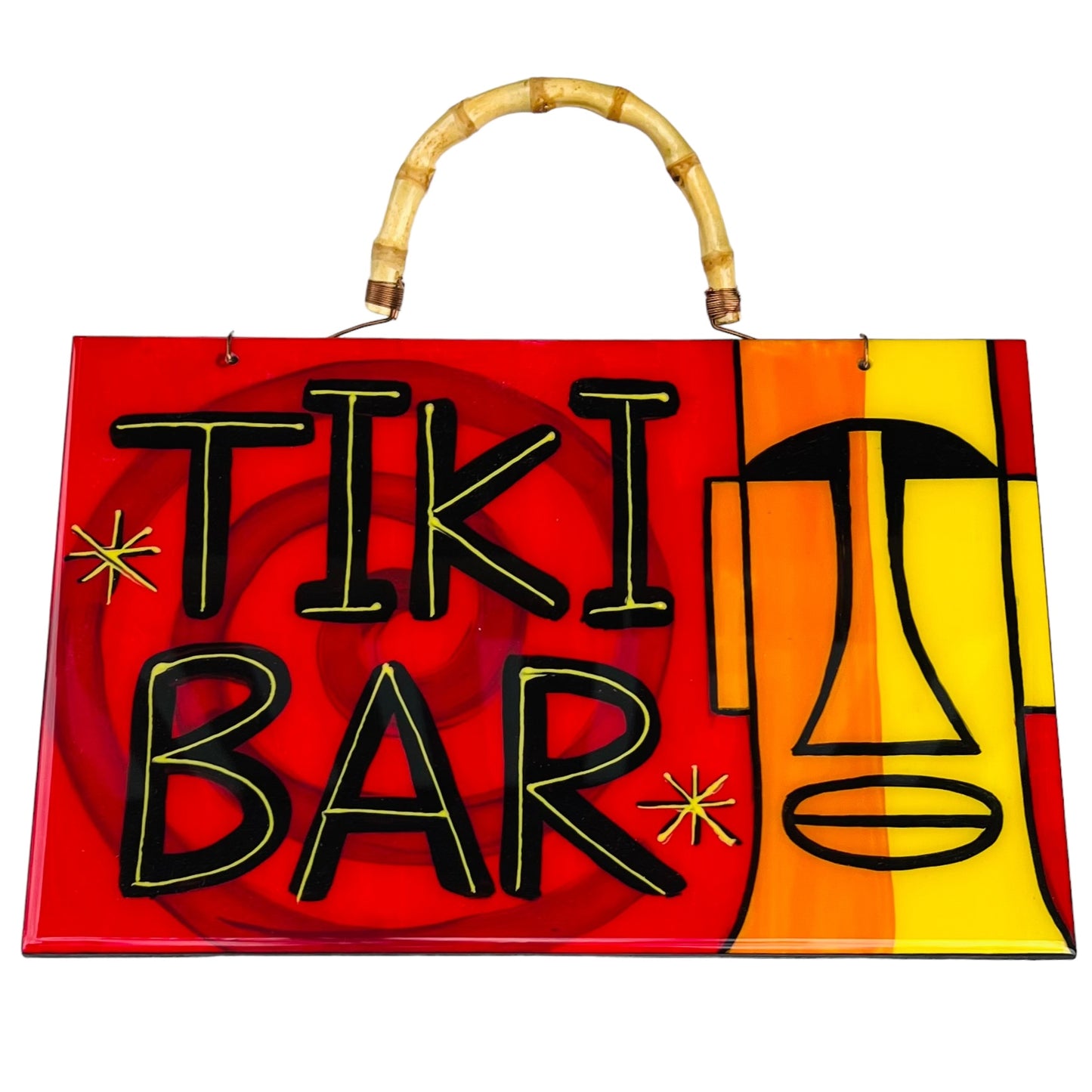 Tiki Bar Sign 30x20cm