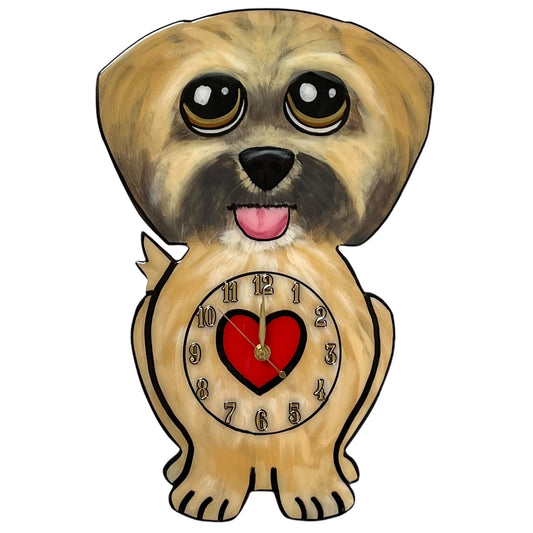 Shih Tzu Wall Clock. (Made to order).