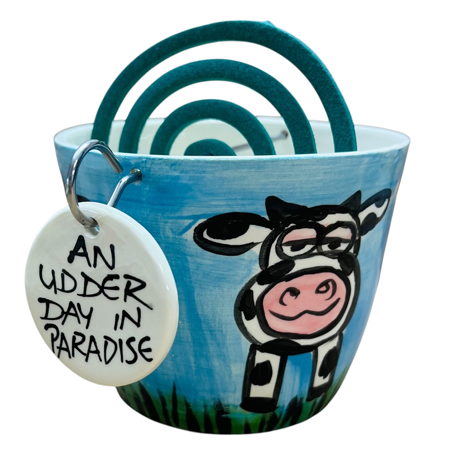 Cow Mosquito Coil holder