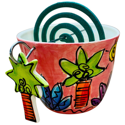 Palm tree Mosquito Coil holder