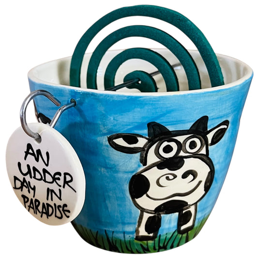 Cow Mosquito Coil holder