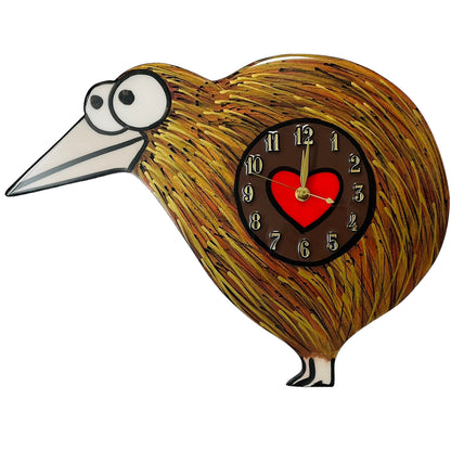 Kiwi Wall Clocks. (Made to order).
