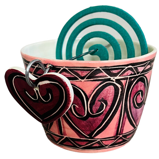 Heart Mosquito coil holder