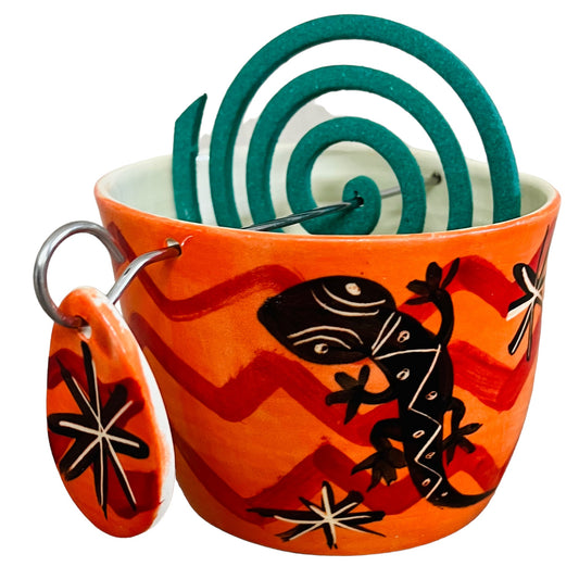 Gecko Mosquito coil holder
