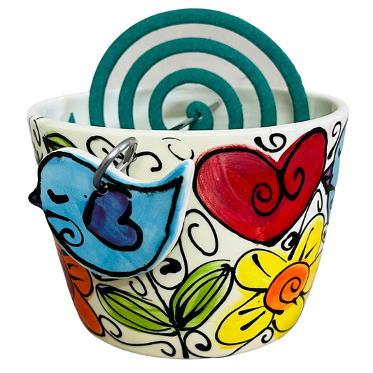 Bird Mosquito coil holder