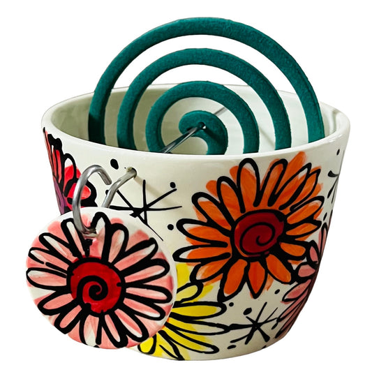 Flower Mosquito Coil holder
