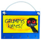 Emu tile key holder large