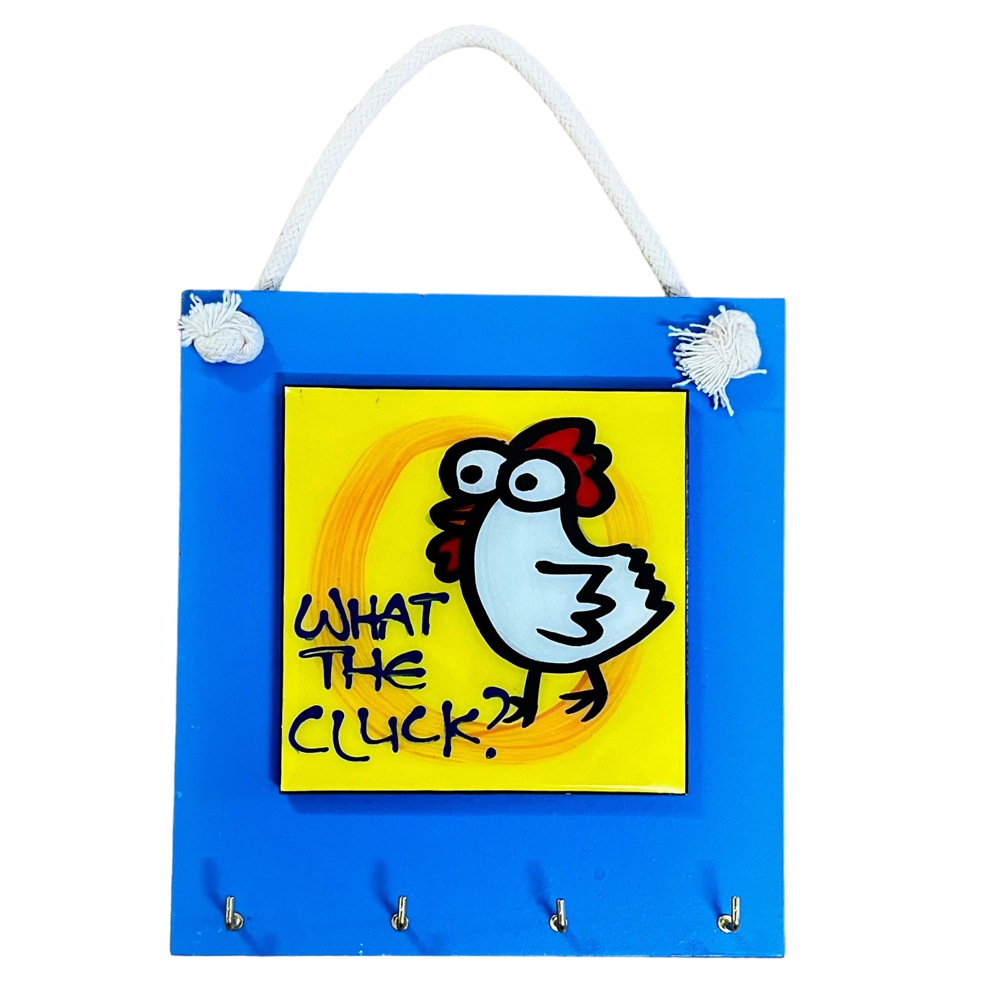 Chicken Key Rack Chicken tile key holder (Made to order). – Heatherware