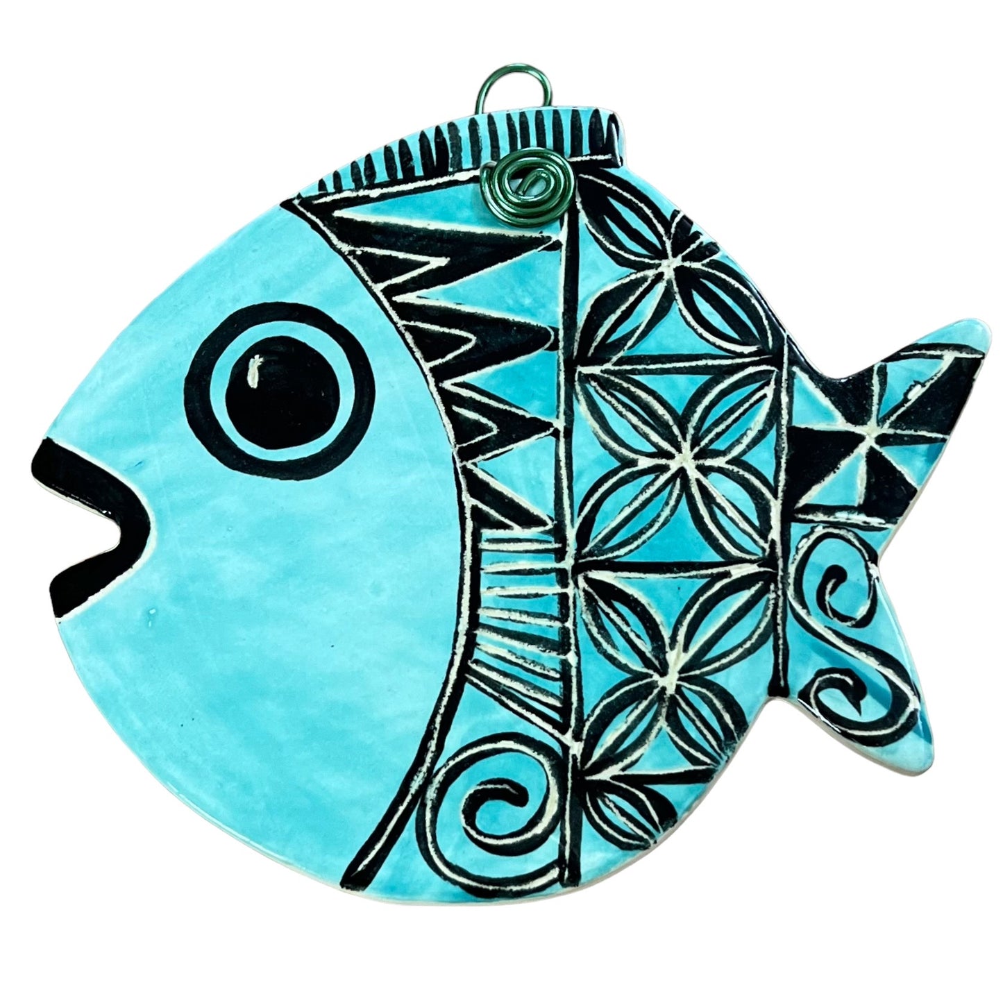 Fish ceramic wall decor
