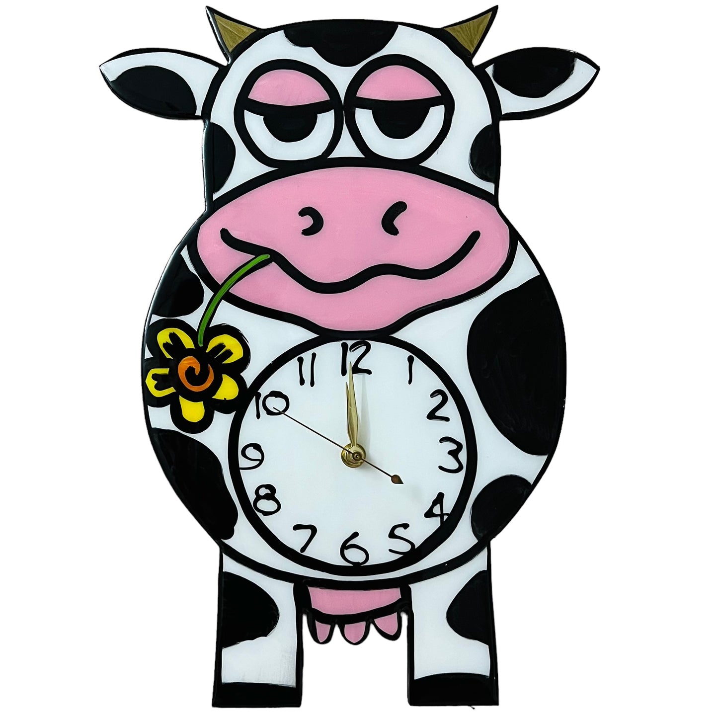 Cow Wall Clock