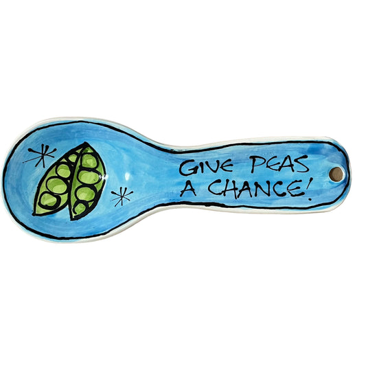 Peas spoon rest