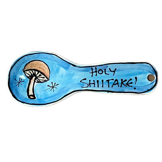 Mushroom spoon rest