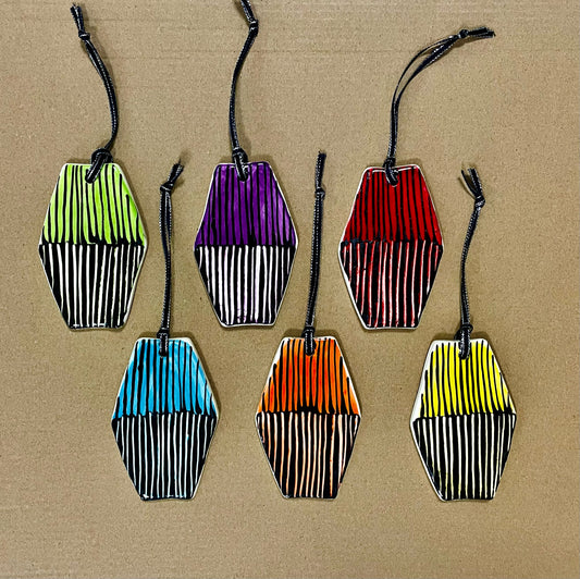 MCM hexagon Christmas tree decorations