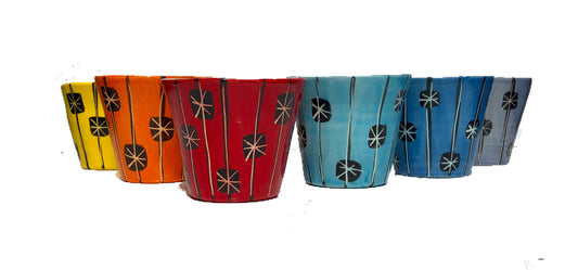 Starburst flowerpots