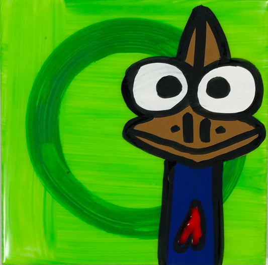 Cassowary coasters (made to order).