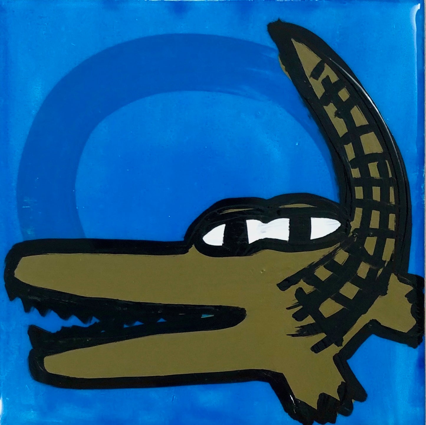 Crocodile coasters (made to order).