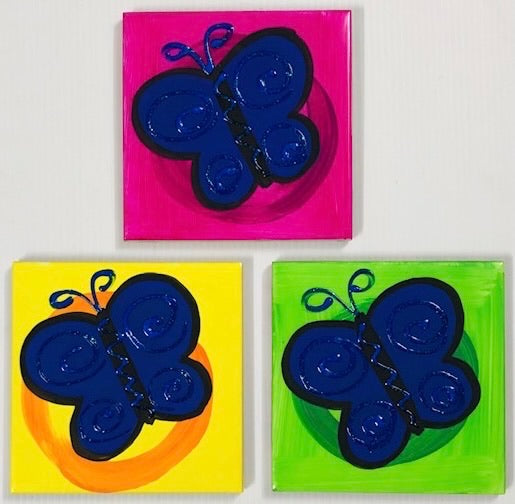 Ulysses Butterfly coasters (made to order).